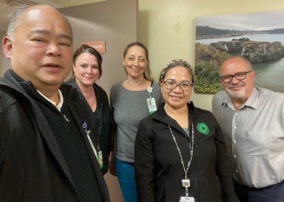 Willows Post Acute Staff and caregivers pose for a picture