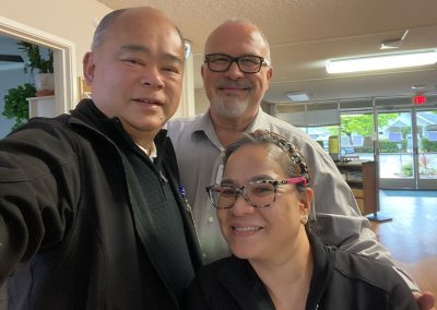 Willows Post Acute Staff and caregivers pose for a picture