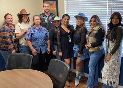 A group of employees at Willows Post Acute.