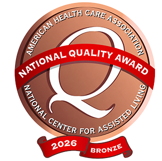 American Health Care Association National Center for Assisted Living National Quality Award 2026 Bronze